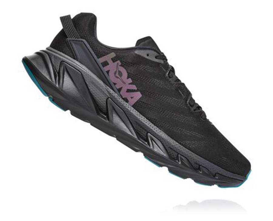 Tenis Hoka One One Hombre Negros - Elevon 2 - FUWY01785